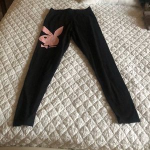 High Waisted MissguidedxPlayboy Leggings